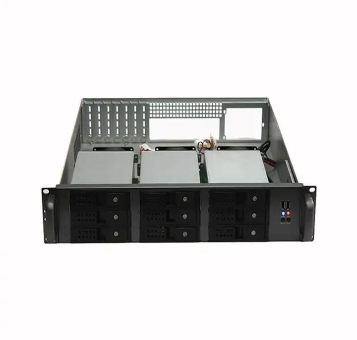 9 Bays Storage Chassis 9 Bay Computer Case 2u Server Hot Swap Chassis Rack Mount Atx Cases