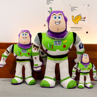 Nuevo Juguete de Peluche de Woody y Buzz Lightyear de Toy Story, Muñecos de Peluche Reconfortantes para Niños, Figuras de Peluche en Bolsa de Malla de Fibra de Poliéster
