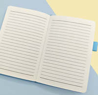 Carnet à couverture rigide imprimé A5, logo personnalisé, agenda d'affaires, journal
