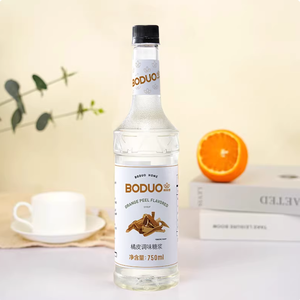 Jarabe de Naranja de Alta Calidad con Sabor a Cáscara de Naranja y Certificación HACCP - Product Image 3