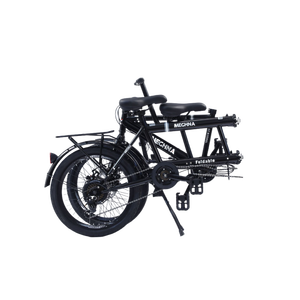 Vélo <span class=keywords><strong>tandem</strong></span> pliable léger à <span class=keywords><strong>trois</strong></span> <span class=keywords><strong>places</strong></span> pour adultes, loisirs et tourisme, 7 vitesses, pédales ordinaires, roues de 20 pouces - Product Image 2