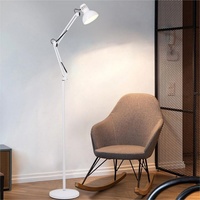 Lampe de table LED américaine en métal avec pince, protection oculaire, pour chevet, bureau, étude, étudiant, à brancher, bras long
