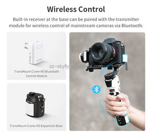 ZHIYUN-estabilizador de mano oficial <span class=keywords><strong>Crane</strong></span> <span class=keywords><strong>M3</strong></span> para Cámara de Acción de teléfono, cardán, sin Espejo, para Sony/Canon/iPhone 13, nuevo - Product Image 6