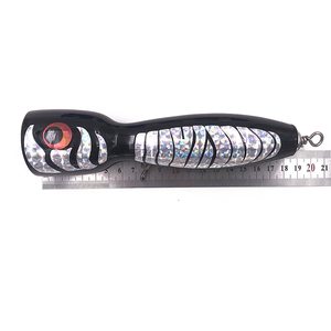 <span class=keywords><strong>Leurre</strong></span> flottant en bois Weiyu 18cm 120g, non peint, pour la pêche en eau salée, type stickbait, pour la pêche à la traîne - Product Image 6