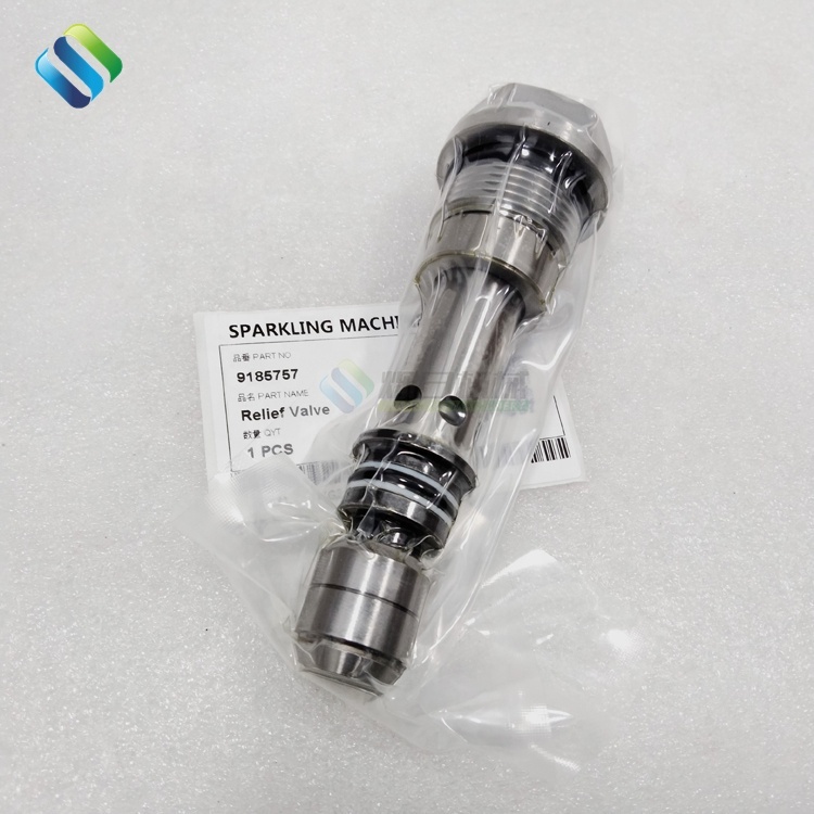 9185757 Relief Valve for Hitachi ZX180LC ZX200 Excavators