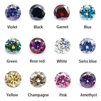 Diamante de moissanita corte radiante excelente venta directa de fábrica de rareza con moissanitas sueltas GRA Diamante de mossinato de 1 quilate