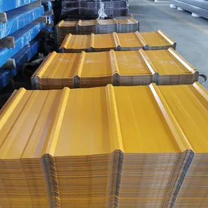 Large Inventory Sold Thickness As Required Z80 Z90 Corrugated Sheet Roofing Prepainted Color PPGL PPGI GI For Outdoor Roofing