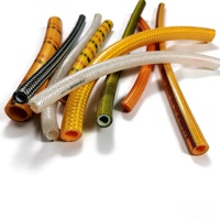 Tuyau de pulvérisation de peinture haute pression en PVC flexible et durable de 3/8 po, résistant aux produits chimiques et écologique, pour dévidoir de tuyau