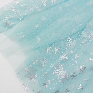 Mädchen Eisprinzessin Umhang Handschuhe Eisblumen Karneval Halloween Weihnachten Kinder Bestseller Partykleid Umhang Polyester - Product Image 5
