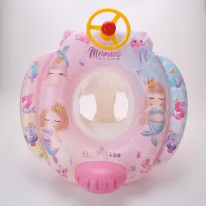 צף בריכת תינוק חמוד טבעת שחייה לתינוק כיסא צף מושב תינוק צף בריכה מתנפח לילדים