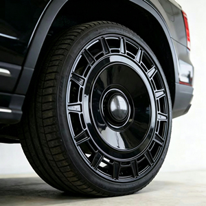Jantes en alliage d'aluminium forgé 6061 noires de 18 à 24 pouces 5x112 5x120 adaptées aux Rolls Royce Ghost Phantom Cullinan Bespoke - Product Image 1