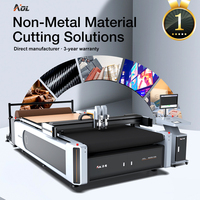 Máquina de Corte CNC con Mesa de Vacío AOYOO para Tela de Basalto, Espuma, Vidrio, Tela de Aramida
