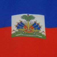 Drapeaux de bureau d'Haïti, drapeaux de négociation et mini-drapeaux nationaux sur base en plastique, ornements personnalisables