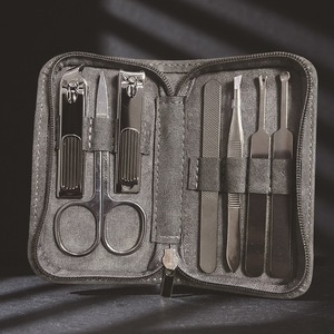 Nail Kit Stainless Steel 7 Piece Set Portable Manicure <b>Pedicure</b> <b>Tools</b> With Bag Adult Use - Product Image 3