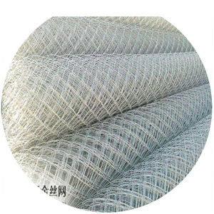 Valla de eslabones de cadena de malla cuadrada de alambre de ciclón galvanizado de servicio pesado usado para agricultura barata, recubierto de PVC, marca YSH, modelo 2017 - Product Image 3