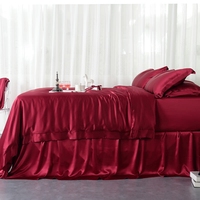 Housse de couette en soie de qualité supérieure 6A, housses de literie en soie, housses de draps en soie