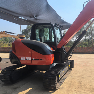 Excavadoras Usadas Kubota KX185, Excavadoras de Orugas de 8T, Martillo Hidráulico, Importadas de Japón, Accesorio de Pulgar, Máquina de Segunda Mano - Product Image 1