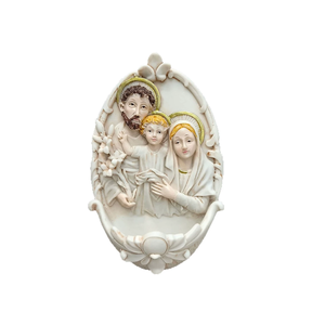 Statua in Resina della Sacra Famiglia in Volo verso l'Egitto, <span class=keywords><strong>Maria</strong></span>, Giuseppe e <span class=keywords><strong>Gesù</strong></span> su Asino, Figurina Cattolica <span class=keywords><strong>per</strong></span> Decorazione Casa e Tavolo, Regalo di Natale - Product Image 6