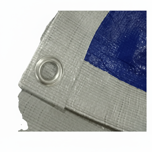 Lona de alta calidad, color azul y plateado - Product Image 1