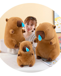 Ruunjoy Tùy Chỉnh Mới Fluffy Capybara Sang Trọng Búp Bê Kawaii Capybara Chất Lượng Cao Có Thể Thu Vào Snot Mềm Lớn Thú Nhồi Bông Đồ Chơi Sang Trọng - Product Image 6