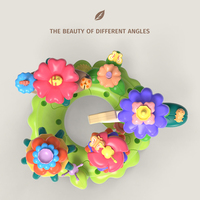 Jouets HW, modèle de jouet à assembler soi-même, blocs de construction éducatifs colorés, ensembles de jardins de fleurs pour enfants, cadeaux, nouveau design 2023