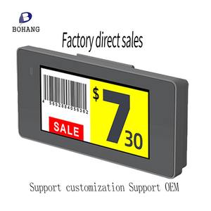 Behang 2,13 дюймов ESL Электронный Ценник EInk цифровой ценник цифровой магазин электронная полка этикетка для умной розничной торговли - Product Image 3