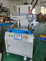 Máquina de serigrafía automática para bolsas de productos de superficie plana de plástico e impresoras de serigrafía de ropa de tela