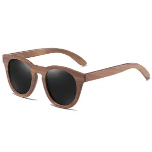 कस्टम उत्कीर्ण लोगो UV400 फूट डालना सूर्य चश्मा बांस Oculos डे प masculino feminino प्रकृति अखरोट लकड़ी के धूप का चश्मा