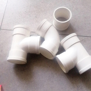 Venta al por mayor universal para todas las estaciones de 6 pulgadas accesorios de tubería de PVC - Product Image 3