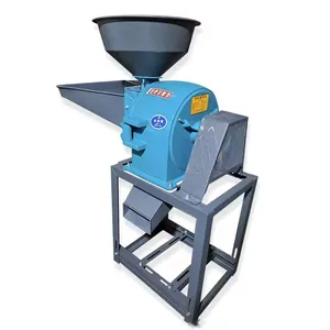 Customization Chicken Feed Processor Nuts Rice Corn Grinding Machine Flour Mill For Grain Wheat Maize