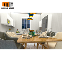 Nouvel arrivage de maison en conteneur préfabriquée à bas prix Maison modulaire en conteneur plat de luxe