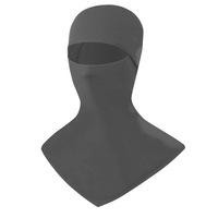 Couvre-chef de cyclisme doublé polaire, respirant, avec protection de cou étendue, masque facial unisexe pour temps froid