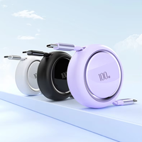 Kabel Data pengisi daya cepat, kabel USB C ke USB C PD 100W, kabel Data pengisian daya cepat untuk ponsel Android 15