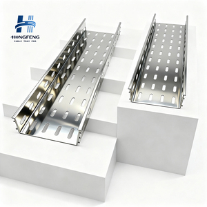 Industrial Ventilated Wire Cable Tray 150mm Width OEM Construction Private Label - Product Image 2