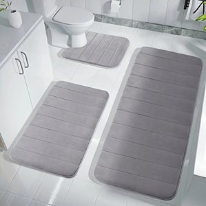 Tappeti da <span class=keywords><strong>Bagno</strong></span> Antiscivolo in Fibra di Poliestere, Grandi Tappeti Runner per <span class=keywords><strong>Bagno</strong></span>, Tappetini per Pavimento, Tappeti da Cucina - Vendita all'Ingrosso - Product Image 1
