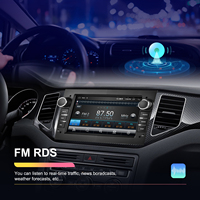 Autoradio Podofo 2 Din Android 64G 7 ''Carplay sans fil/Android Auto GPS/WiFi/FM/RDS pour Opel Astra Antara Vectra Corsa Zafira