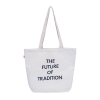 Sacs fourre-tout en toile personnalisés de haute qualité HOSHOM, logo imprimé sur mesure, fermeture éclair durable, poche intérieure zippée, promotion