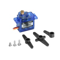 M0090 Servomoteur RC Super Micro pour Hobby et Bricolage, 180-240 Degrés, Engrenage Métallique, 9g, pour Kit de Pièces de Drone à Aile Fixe