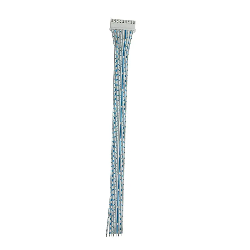 Aangepaste Lengte Ul2468 22awg 2.54 6 12 Pin Jst Xh 2.5Mm 2.54Mm Pitch Connector Platte Lint Kabel Assemblage Draad Harnas