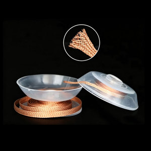 Extractor de Soldadura de Cobre, Herramienta Manual de Desoldadura por Succión de Estaño para Soldador - Product Image 1