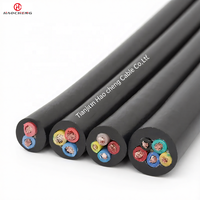 Kabel Fleksibel Berlapis Karet Sedang YZW, Isolasi EPR, Selubung Kloroprena, Tahan Minyak dan Cuaca, 300/500V