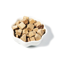 Friandises pour animaux de compagnie : Foie de poulet lyophilisé 100 % viande pour chiens et chats, aliments riches en protéines