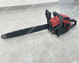 Tronçonneuse à essence portative sans fil 58cc pour la coupe du bois - Product Image 3