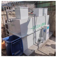 Système de traitement des eaux usées MBR STP MBBR écologique prêt à l'emploi, pompe à fonctionnement automatique 24h/24, 5000 L/heure pour hôtel, complexe hôtelier