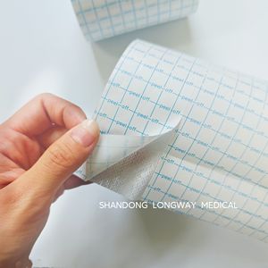 Kualitas tinggi bedah dan perban luka medis <span class=keywords><strong>Non</strong></span> Woven kain Hypafix perekat plester perban medis Roll 5cm * 10m - Product Image 3