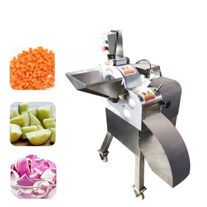 Machine de découpe automatique commerciale pour légumes frais (laitue, ail, oignon) - Hachoir, trancheuse, coupe-dés - Product Image 2