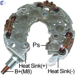 OEM ODM YAGUANG AUTO redresseur d'alternateur de voiture nouvel état INR433 12V aluminium dissipateur de chaleur 12x50A Diodes Hilux modèle pièces - Product Image 3