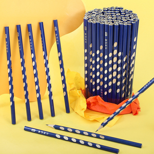 <span class=keywords><strong>Crayon</strong></span> en bois spécial HB <span class=keywords><strong>à</strong></span> trous pour les é<span class=keywords><strong>l</strong></span>èves du primaire, avec corps triangulaire, design effaçable, largeur d'écriture 0,5 mm, <span class=keywords><strong>encre</strong></span> noire - Product Image 1