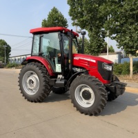 Tracteur agricole YTO 90 CV, version export, moteur YTO, boîte de vitesses 4x4, pompe à injection de carburant de grande capacité, haute productivité