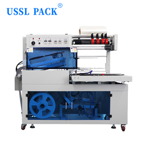 BSF-5640LG/E Vollautomatische L-Balken-Schrumpfversiegelungsmaschine mit Folienabschneide- und Versiegelungsfunktion, PLC-gesteuert für POF/PVC-Schrumpfverpackungen - Product Image 1